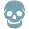 Skull emoji on Google